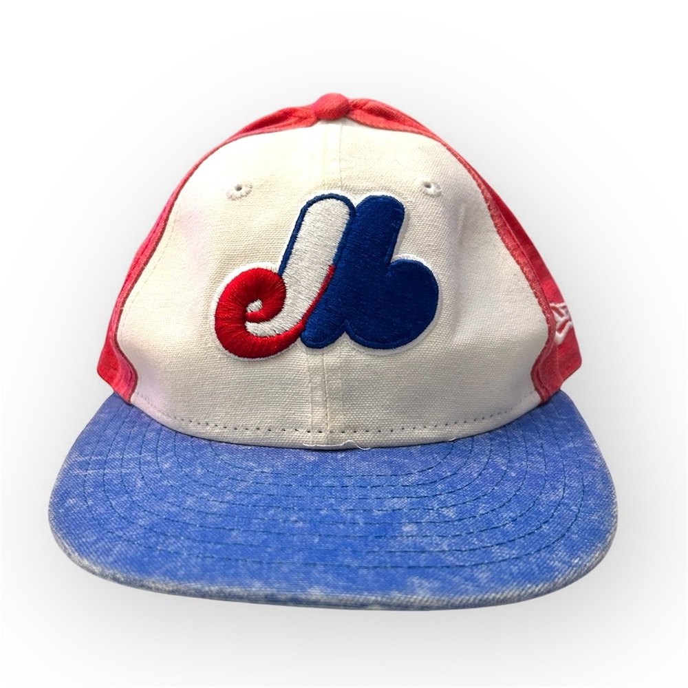 ELB Montreal Expos Fitted Hat Cap MLB 59 Fifty  Cooperstown Collection Sz 7 1/4
